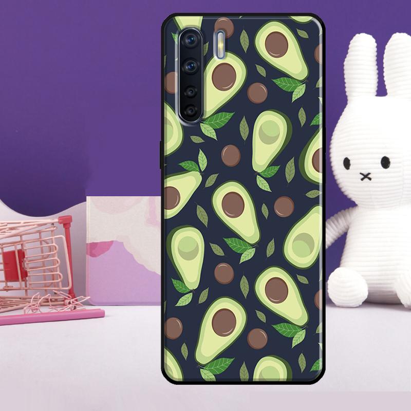 Милый чехол-авокадо для Oppo A5 Pro A15 A17 A57 A77 A18 A38 A58 A78 A98 A94 A74 A54 A40 A60 A80 A16 A76 A96