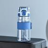 Large Capacity Sport Water Bottle With Removable Straw Leakproof Portable Tritan Cup Measurement Marks 600ml/800ml/1000ml