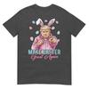 Make Easter Great Again Funny Trump Bunny Spring Hunt Eggs TShirt
