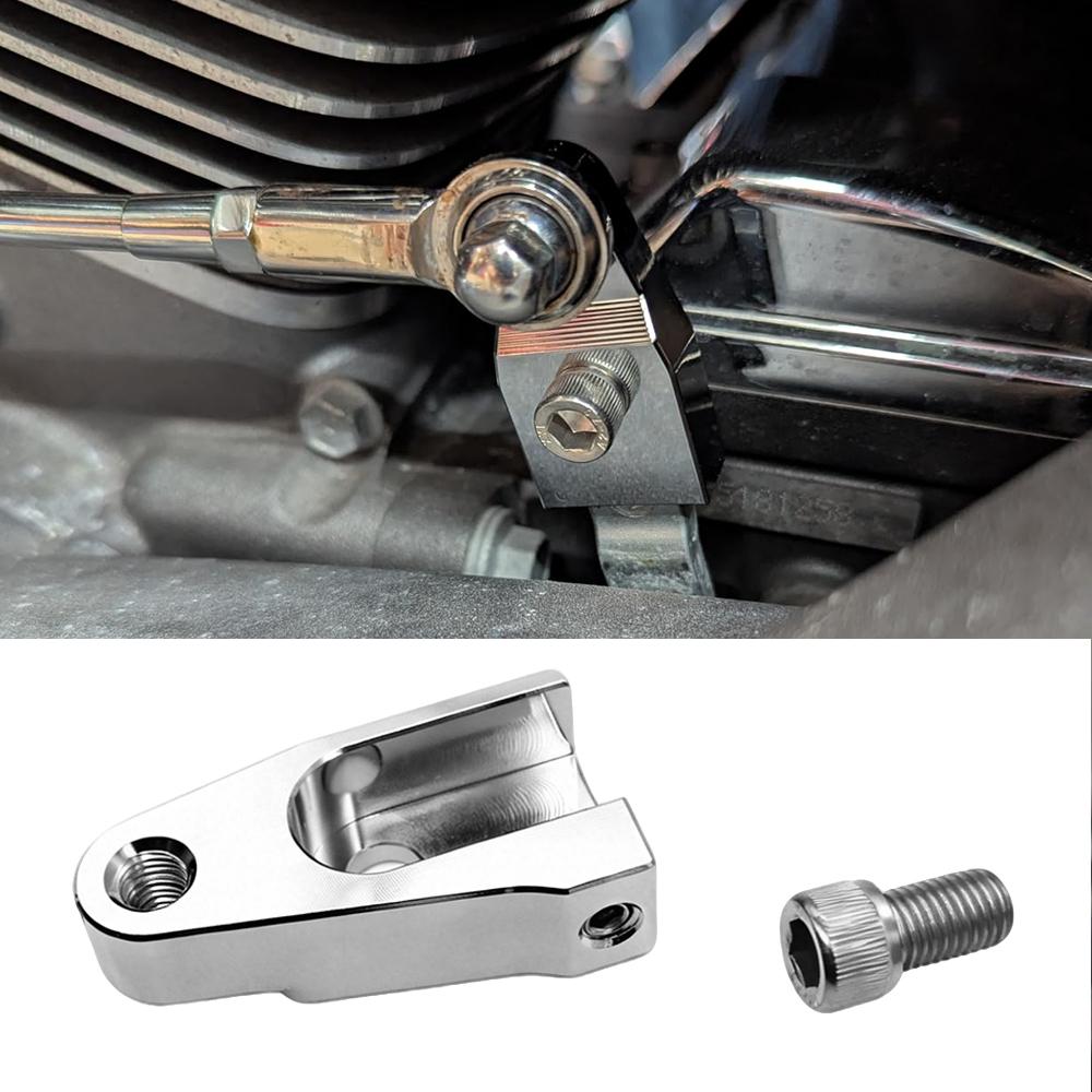 Silver Motorcycle Shift Neutral Gear Assist Kit Aluminium For Harley Twin Cam For Dyna For Touring For Road King Street Glide