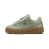 Fenty X Creeper Phatty Little Kid Earth Tone Pack - Green Fog Kids Sneakers Gold Gum 399867-02