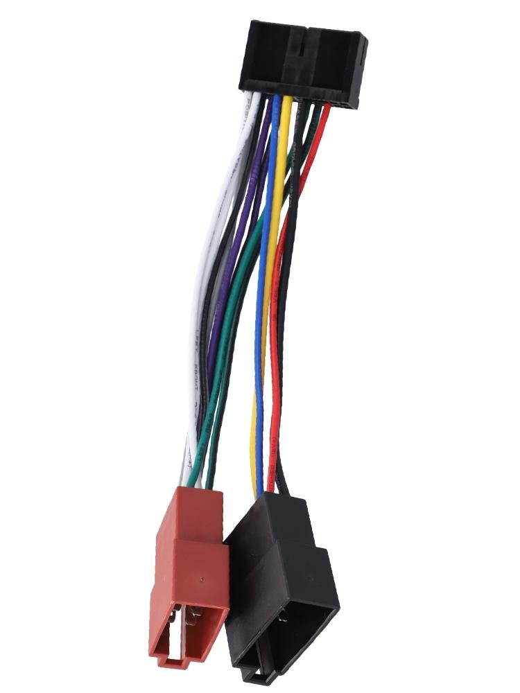 Автомагнитола для ISO адаптера 20-контактный кабель din разъем для автомобильной стереосистемы