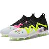 Unisex Football Shoes High -gang AG Nails Men/female Teenagers High Elastic Socks Training Shoes Artificial Grass Football Boots