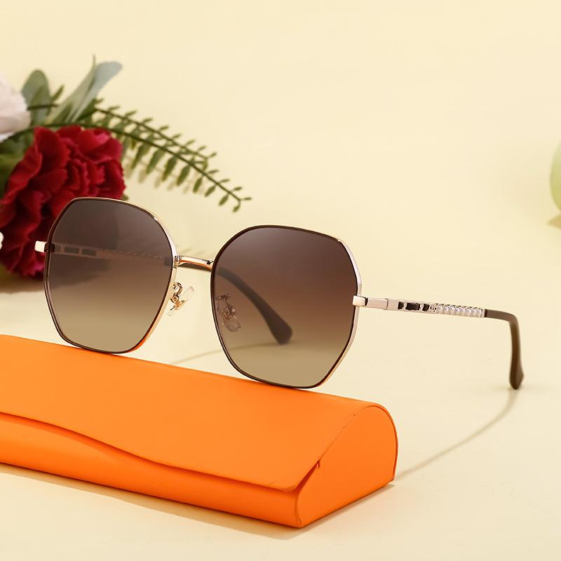 Поляризованные солнцезащитные очки женские высококачественные солнцезащитные очки Pearl женские очки Tide Xiaoxiangfeng Outdoor