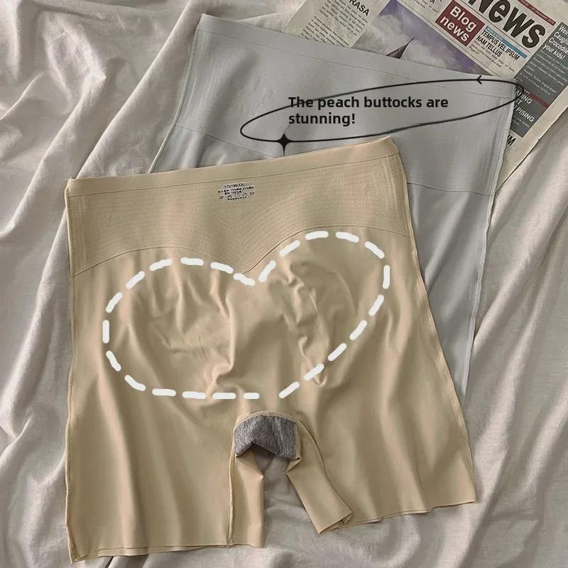 Женское летнее защитное нижнее белье с высокой талией: Легкие, большого размера, утягивающие шорты для живота и бедер