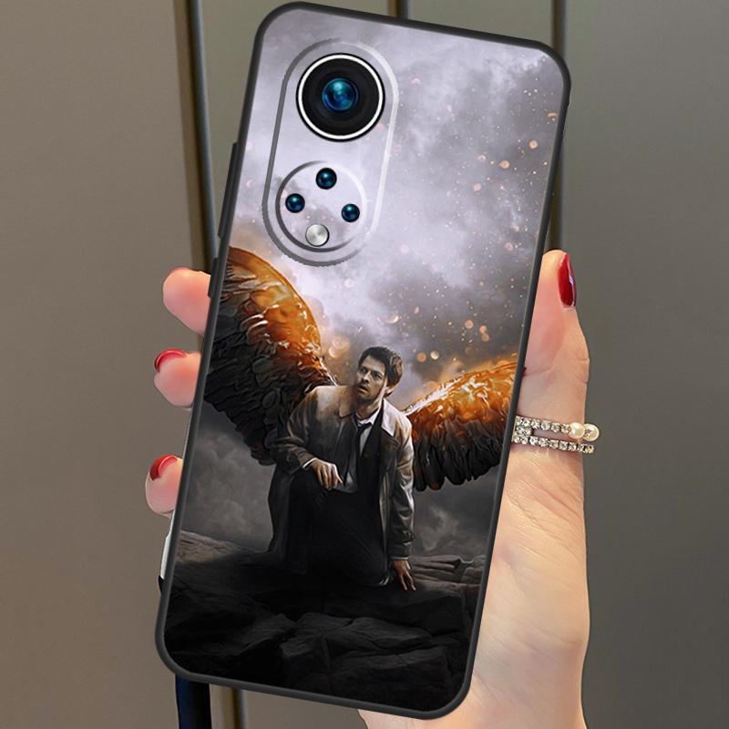 Чехол Angel Castiel Supernatural для Honor X8b X9b 90 70 50 Magic 5 Pro Magic 6 Lite X6 X7 X8 X9 X6a X7a X8a X9a