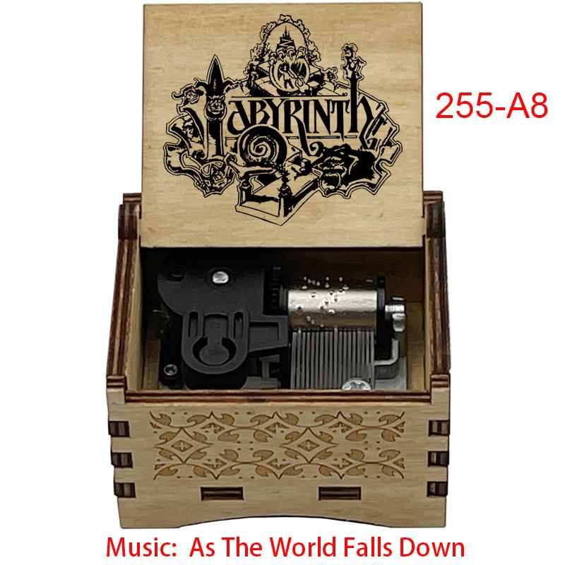 Labyrinth Fantasy Music Box As the World Falls Down Melody Magical Gift From Labyrinth Film Decoration Christmas Gifts