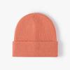 Autumn and winter outdoor wool hat women's thermal board men's cold hat versatile simple knitted hat women's fashion commuter dome