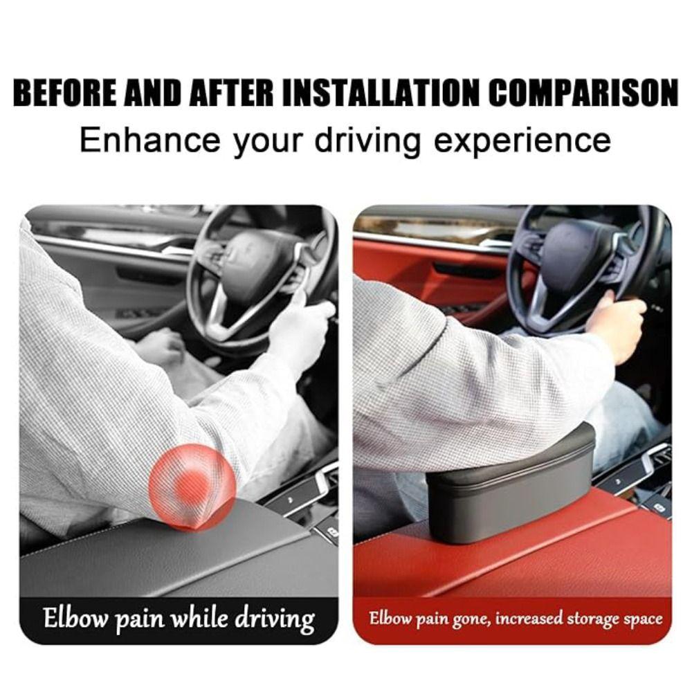 Adjustable Length Auto Retractable Box Multifunctional Car Elbow Rest Box for Vehicle Door