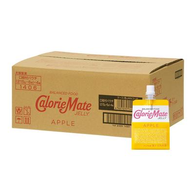 Otsuka Pharmaceutical Calorie Mate Jelly со вкусом яблока 215 г x 24 пакета