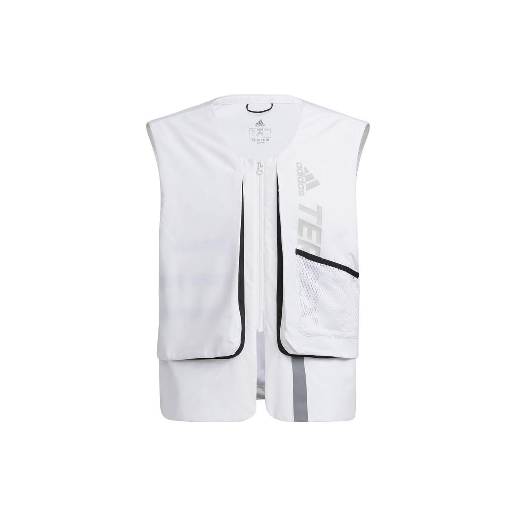 Adidas Длинная куртка-пуховик, однотонная, ветрозащитная, средней длины, три в одном, куртка унисекс на гусином пуху, белая H13854