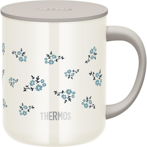 Thermos Vacuum Insulated Mug 450ml Blue Flower JDG-452LTD B-FL