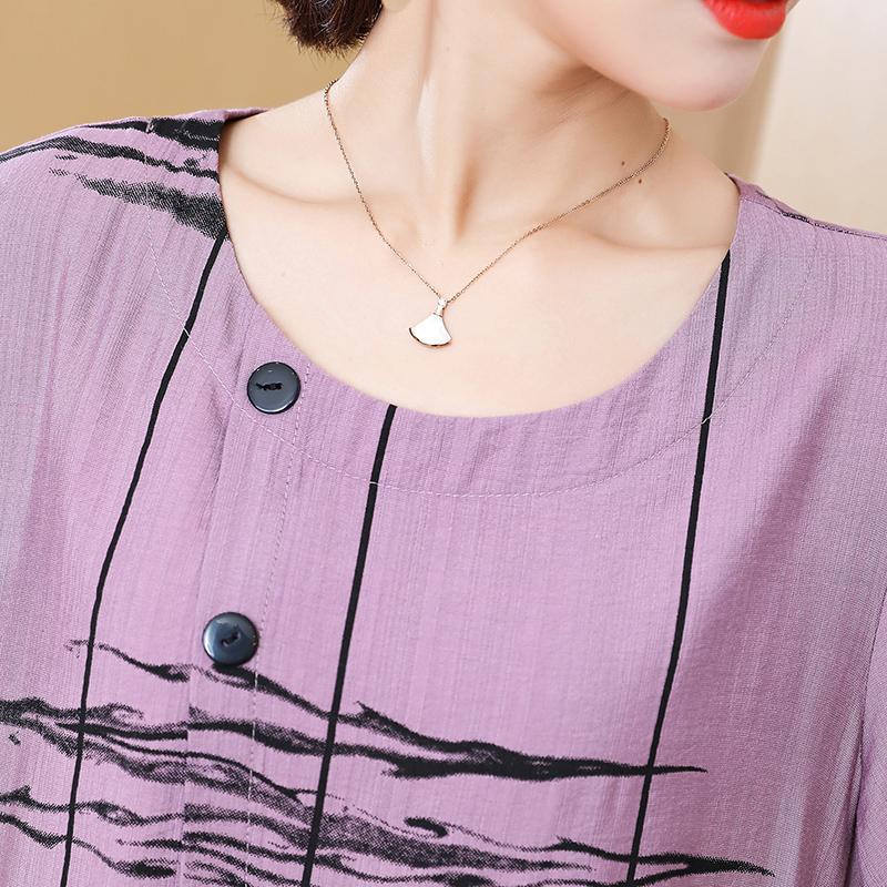 Summeremr, длинное платье с короткими рукавами, винтажный свободный сарафан, женские повседневные платья с круглым вырезом, большие размеры, женская одежда