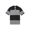 Sport Essential Logo Color Block Short Sleeve Polo Men Tops Black Smoke-Grey DM6951-010