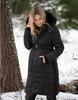 Пуховик для беременных для малыша LILY Черный [Serafin] Пальто, Слинги, Женский XS(UK6)