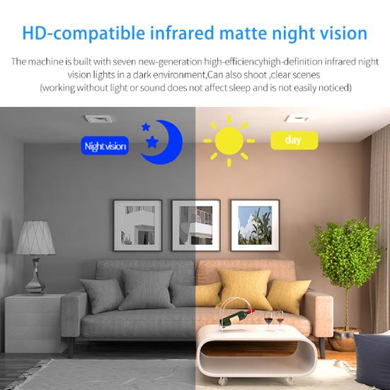 W18 Mini Camera High Clarity Aerial Photography 1080P Night Vision WIFI Long Standby Spy Camera Camcorder for Home