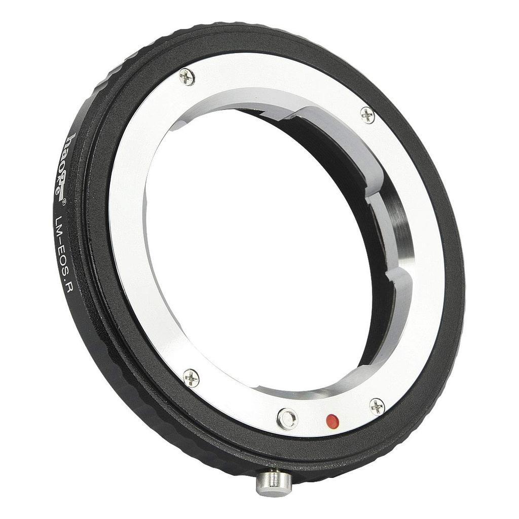 Haoge Manual Lens Mount Adapter for Leica M Zeiss and Voigtlander VM Lenses To Canon RF Mount Including the Canon EOS R LM, ZM, Cameras,