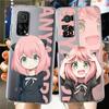 SPY X FAMLY прозрачный чехол для Xiaomi Mi Poco X3 NFC M3 Pro F3 F1 11 Lite 12 Redmi Note 10 9S 8 7 9 мягкий чехол для телефона