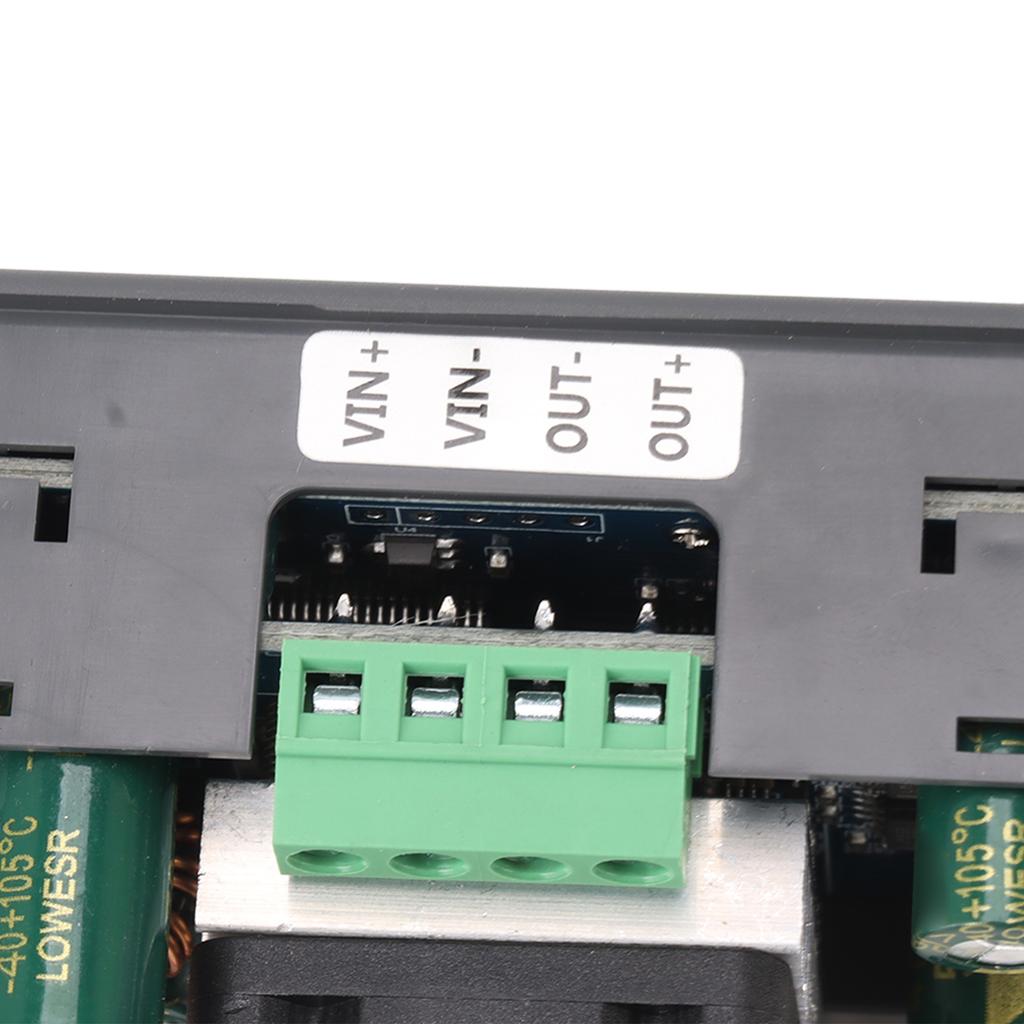 DC DC Автоматический повышающе-понижающий преобразователь Цифровой дисплей Защита от перенапряжения Регулируемый модуль источника питания 80 Вт