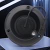 Plastic RV Gravity Water Inlet Round Camper Fresh Water Gravity Hatch  Caravan