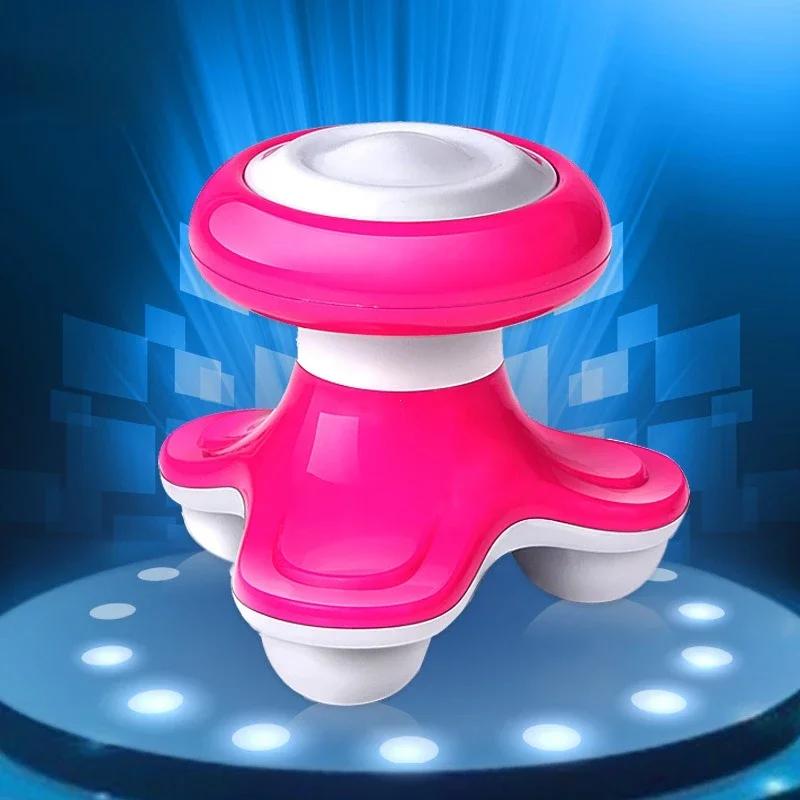 Мини-массажер для шеи USB Многофункциональный пластиковый треугольной формы Электрический USB Красота Антицеллюлитный массаж Инструмент для релаксации