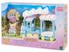 Sylvanian Families Аттракцион Парка Развлечений Парад Облаков Поезд Игрушечный Кукольный Домик, сертифицированный ST Mark, для детей от 3 лет и старше, Sylvanian Epoch "Пушистый Набор" CO-73,