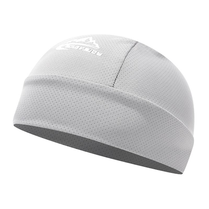 Cooling Skull Cap Ice Silk Cycling Hat Outdoor Sports Quick-Dry Breathable Cap Hiking Fishing Elastic Unisex Design Head Cover