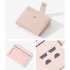 Multi-Cards Slot Credit Cards Holder PU Leather Mini Coin Pocket Fashion Zipper Coin Purse  Travel