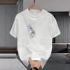 American Street Style Loose Fit Cotton T-Shirt Men Women Casual Short Sleeve Top 2025
