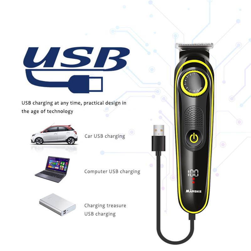 Электрическая машинка для стрижки волос 5 в 1, перезаряжаемая, машинка для стрижки волос, триммер для носа и бороды