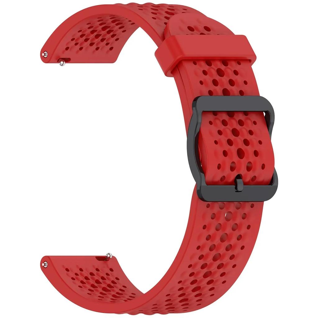Силиконовый ремешок 20 мм 22 мм для Garmin Forerunner 165 265 55 Venu 3/2 Active5 Дышащий браслет Наручный ремешок Garmin 965 955 745