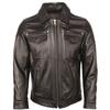 Chinese Size Men Genuine Leather Jacket Quilted Hood Removable 100% Cowhide Coat Genuine Leather Jackets Man Winter Coat Warm Clothing
