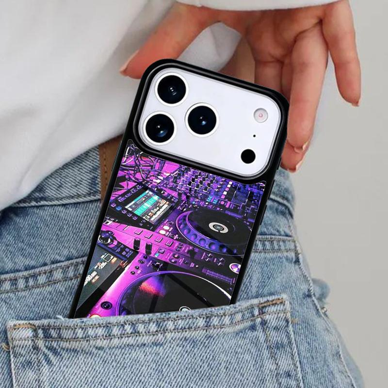 Мягкий чехол для телефона Ddj Dj Music для iPhone 16e 15 14 13 12 17 Pro Max Plus Air 17pro Чехол