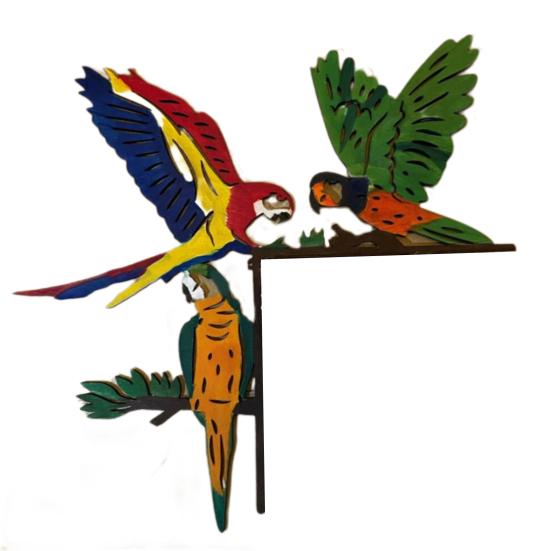 Hand Painted Door Corner Decoration Hummingbird Flower Leaves Starfish Silhouette Door Frame Sign Front Door Topper Sitter Wall Art Ornament