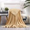 Throws Coral Fleece Blanket Solid Color Soft Flannel Blanket Living Room Bedroom Air Conditioning Bed Blankets Home Accessories