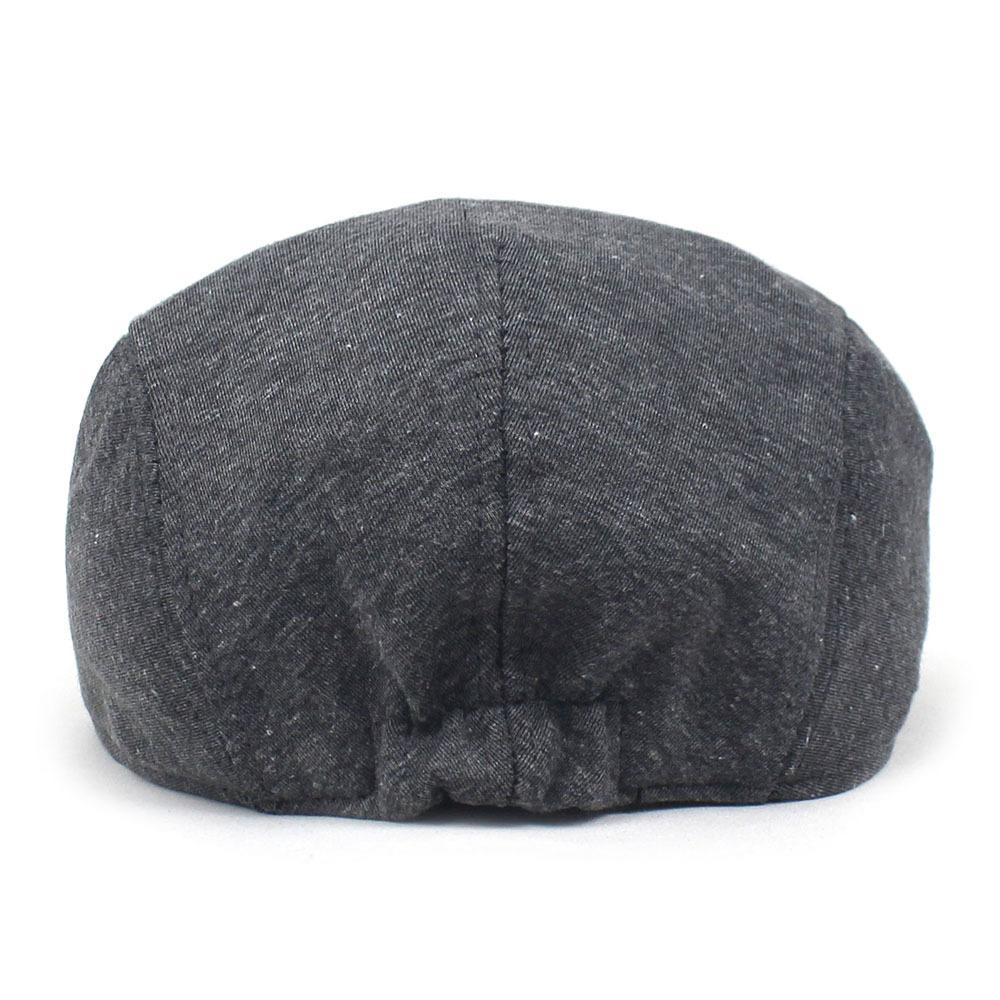 Модный мужской однотонный берет, кепка с утиным язычком, мужская повседневная шляпа, шляпа для пожилых людей