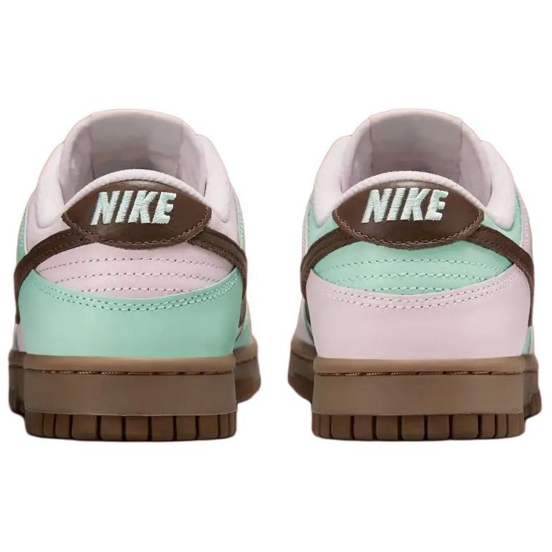 Nike Кроссовки женские Dunk Low Mint Chocolate Green Pearl-Pink Gum-Light-Brown IH0821-679
