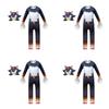 Supersonic Hedgehog Costume For Kids Anime Cosplay Jumpsuit With Mask And Gloves