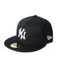 New Era 59FIFTY New York Yankees Navy Size 7 Cap, & White, 1/8" [Used]