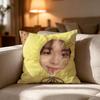 Park JJihoon SINGER Pillow Case Cushion Cover Soft Washable Pillow Case MultiScene For Couch Bed Travel Office Use