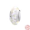 925 Sterling Silver Glass Beads Charms for Jewelry DIY Making Fit Original Bracelets Bangles for Women Gift