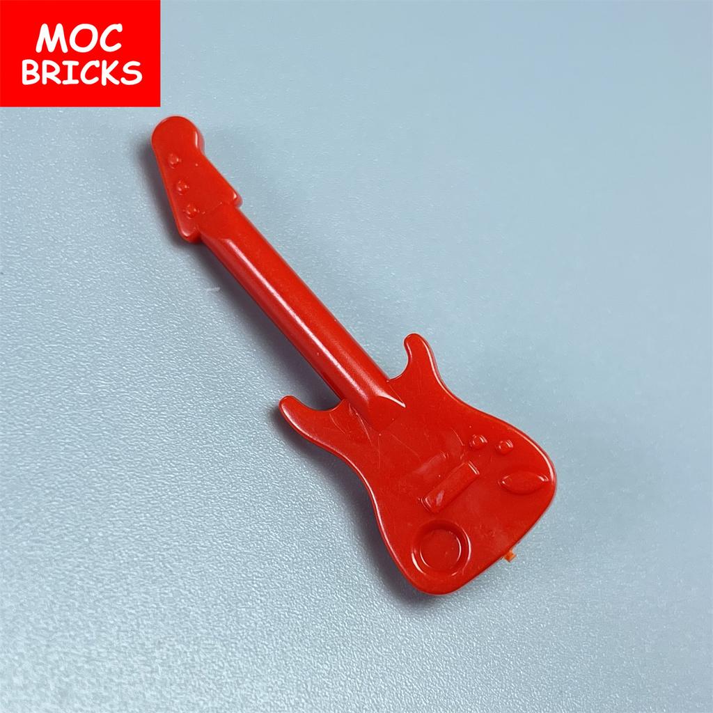 10 шт./лот Кубики MOC Инструмент Саксофон Бас-гитара suona Музыкальные Строительные Блоки DIY Куклы Игрушки Подарки для Детей