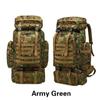 80л камуфляжный рюкзак, военная походная сумка, армейский рюкзак, водонепроницаемые дорожные рюкзаки(6 Цвет)