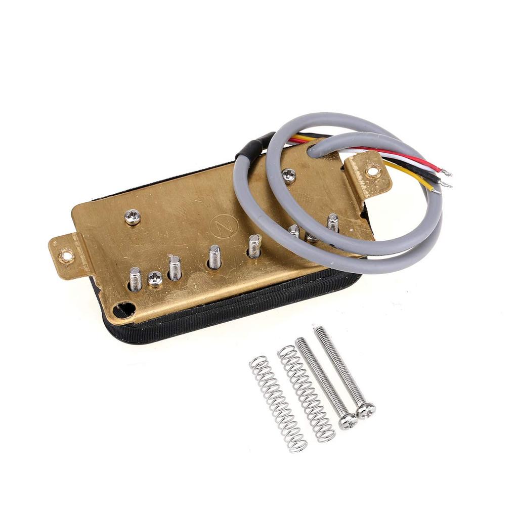 Wilkinson Vintage Tone Alnico 5 Overwound Open Style Humbucker Pickup для электрогитары Zebra Neck,