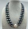 11-13mm Tahitian Black Baroque Pearl Mother Necklace