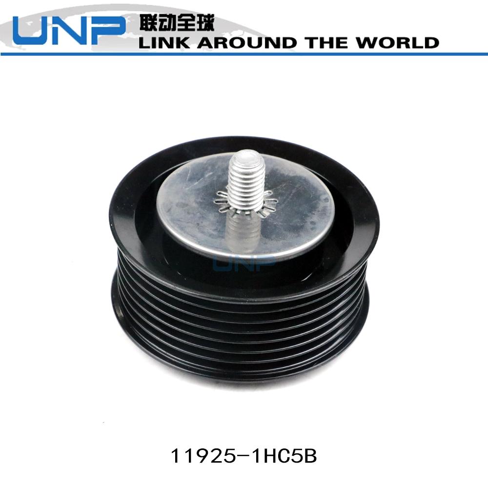 11925-1HC5B Guide Pulley V-Ribbed Belt Tensioner Idler Pulley for NISSAN JUKE VERSA 1.6 2011-2016, 11925-1HC5A