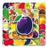 50 Fruit Doodle Personality Cartoon Children's Creative DIY Mobile Phone Case Water Cup Suitcase Sticker Waterproof