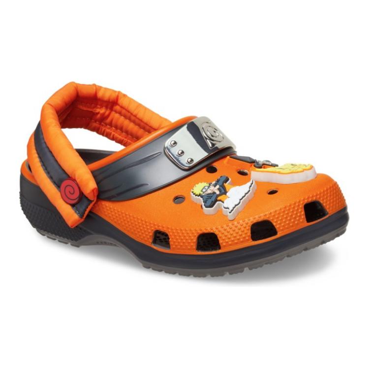 Naruto Shippuden x Crocs Classic Clog Детские кроссовки Наруто Оранжевые 209460-014