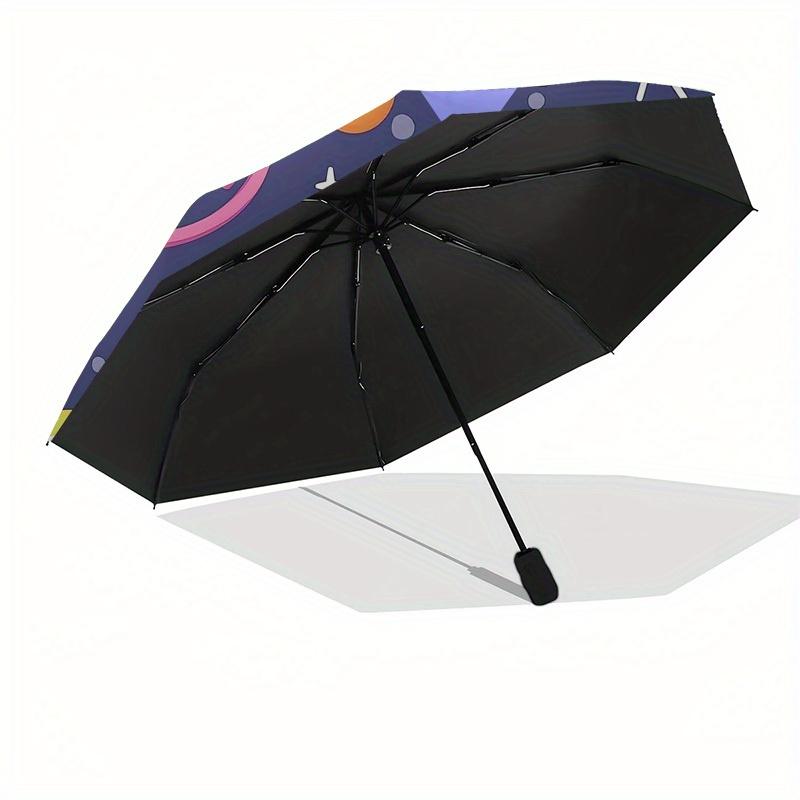 1pc Hello Kitty Space Adventure Umbrella with Plastic Handle,Suitable for All Seasons Home Travel Outdoor UmbrellaSanlio279