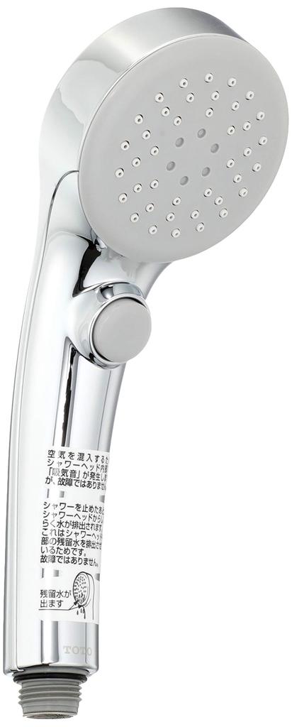 Душевая головка TOTO click THC57C Air-in (покрытый металлом круглый/замена)
